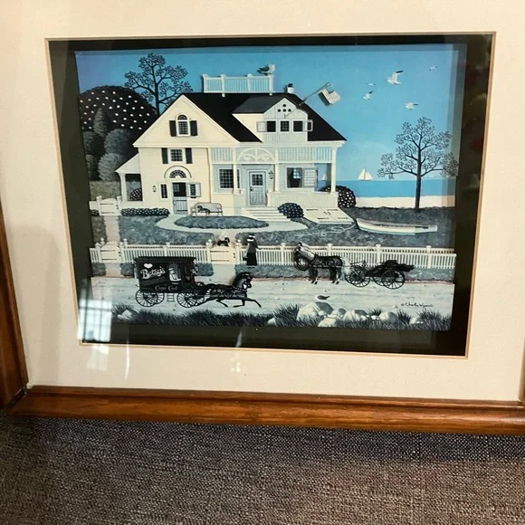 Charles Wysocki and Linda Nelson Stokes Framed Puzzles